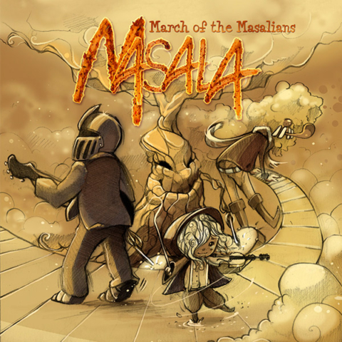 Masala march of the masalians cover