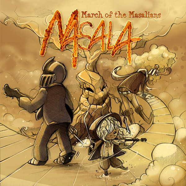 Masala march of the masalians cover